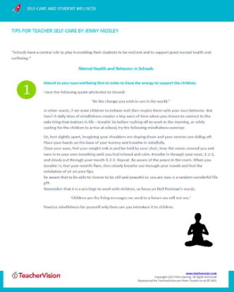 5 Tips for Teacher Self-Care