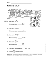 Numbers 7, 8, 9 (Gr.1)