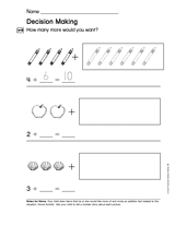 Explore Addition and Subtraction: Decision Making
