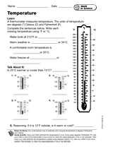 Math in Science: Temperature