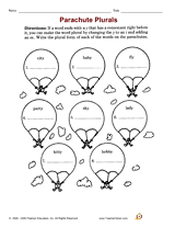 Parachute Plurals