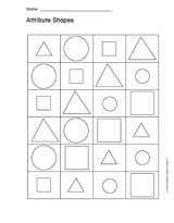 Attribute Shapes
