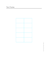 Ten Frame