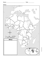 Map of Africa