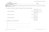 Math Warm-Up 20 for Gr. 1 & 2: Numbers and Numeration