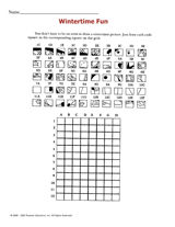 Wintertime Fun Code Squares
