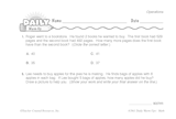 Math Warm-Up 63 for Gr. 3 & 4: Operations