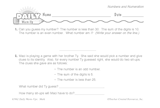 Math Warm-Up 32 for Gr. 3 & 4: Numbers and Numeration