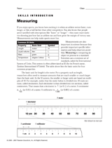 Measuring