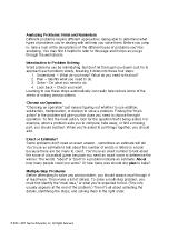 Analyzing Problems: Hints and Reminders