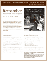 Remember: The Journey to School Integration Teacher's Guide