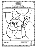 Dora the Explorer: Color by Numbers (English)