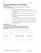 How Do Earthquakes Cause Damage?