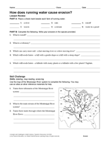 How Does Running Water Cause Erosion?