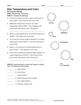 Star Temperature and Color Activity