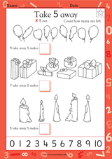Take 5 Away (0-10)