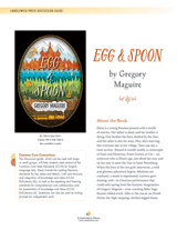 Egg & Spoon Discussion Guide