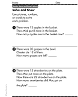 Solve and Show 2