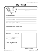 Top 10 Friendship Printables Grades K-5